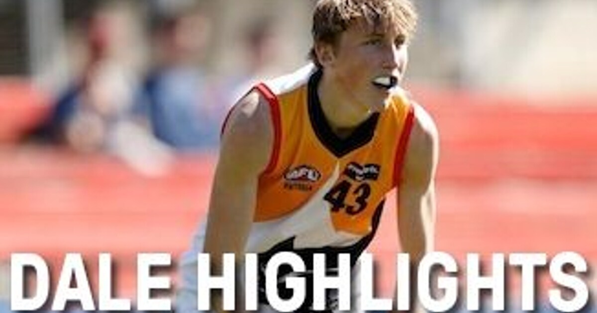 Pick 45 Bailey Dale Highlights western bulldogs