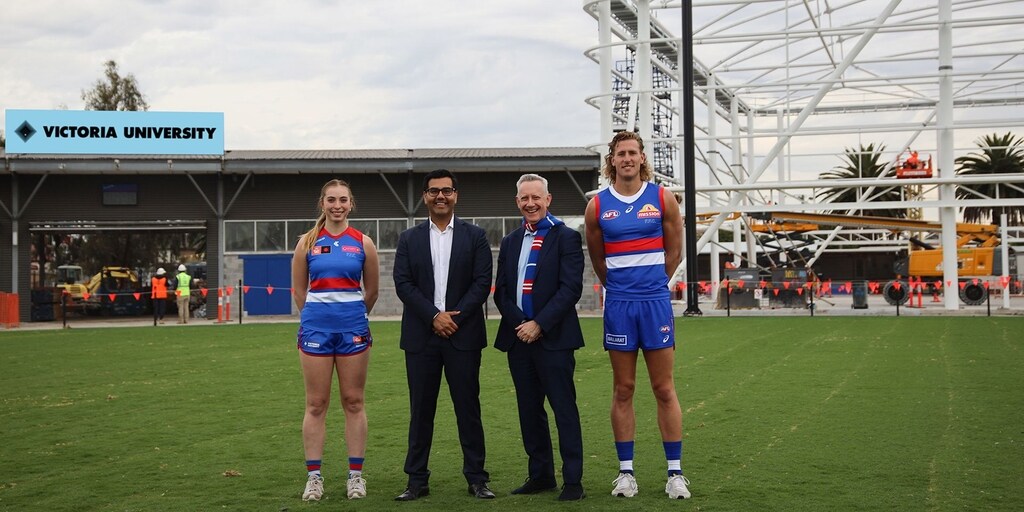 VU and Western Bulldogs renew partnership for five years - Vimarsana News