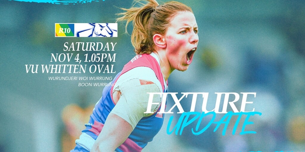 AFLW R10: Dogs to play for Pride on November 4 - Vimarsana News