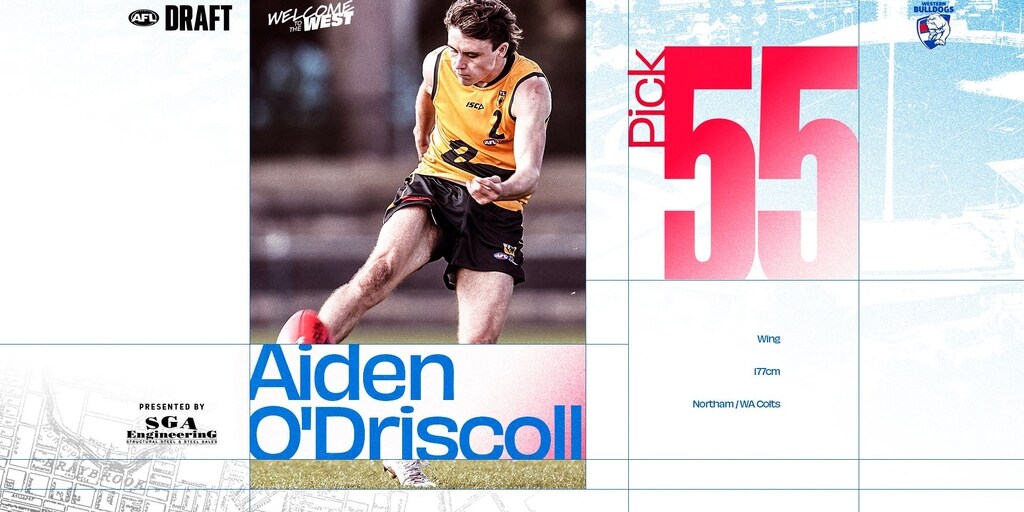 2023 AFL Draft: Pick 55 – Aiden O'Driscoll - Vimarsana News