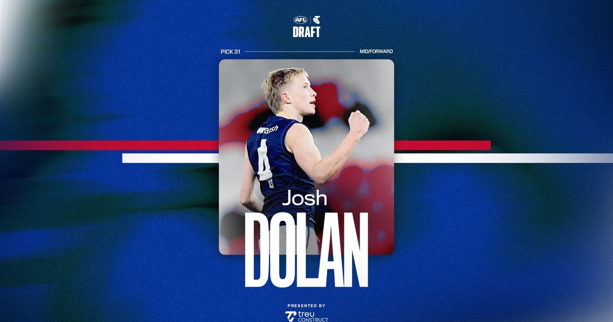 2025 Telstra AFL Draft Pick 31 Josh Dolan